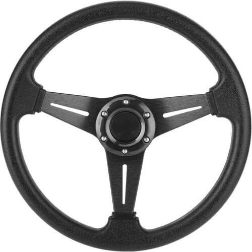 350mm/14in Racing Car Drifting Steering Wheel Replacement Universal Modified Accessory Car Steering Wheel