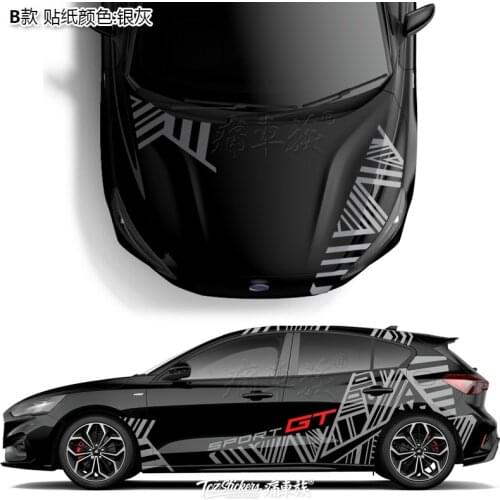 Car stickers FOR Ford Focus 2019 body decoration modification decal Focus personalized custom modification sticker film