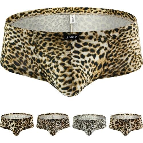 IKINGSKY Men's Briefs With Print