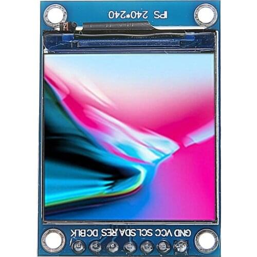 Normally Black IPS LCD HD Display Module 1.3 inch Full Color Diaplay Screen ST7789VW Drive IC SPI Interface Screen Board