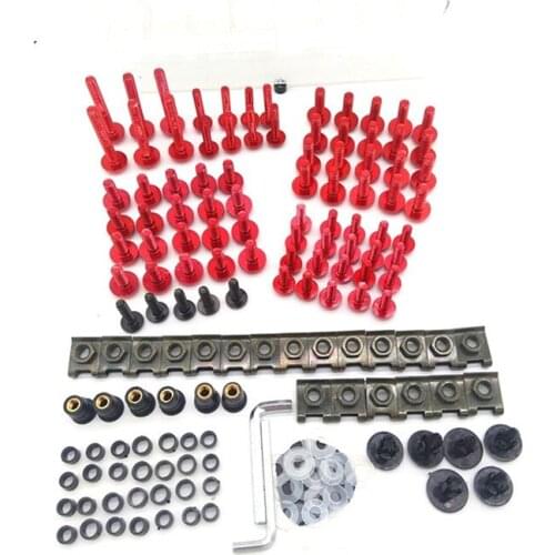 Motorcycle Fairing Body Bolts Kit Spire Screw Nuts set Clips for HONDA CBR1000RRFIREBLADE CBR1000RR FIREBLADE SP CBR600RR