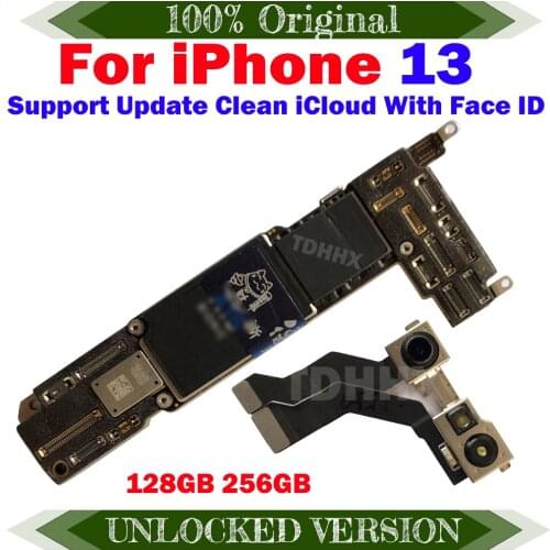 Global & USA version Motherboard For iPhone 11 motherboard NO Face ID , Works of Camera Unlocked Logic Board LTE 4G network