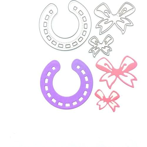 Julyarts Bow Dies Metal Cutting Dies Scrapbook Album for DIY Scrapbooking Photo Album Decorative Embossing Paper Cards