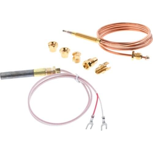 35.4" Thermocouple Replacement Set & 24" Thermopile Thermogenerator