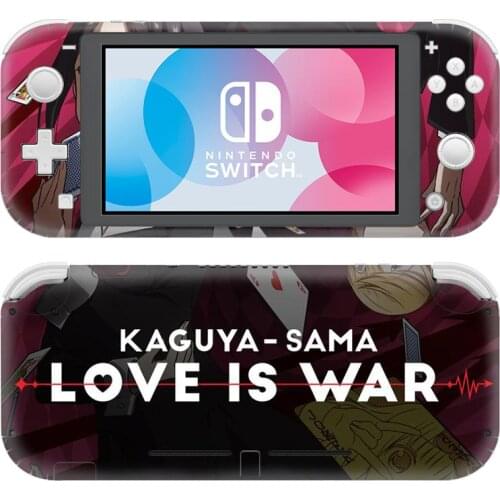 Kaguya-sama: Love Is War NintendoSwitch Skin Sticker Decal For Nintendo Switch Lite Protector Nintend Switch Lite Skin Sticker