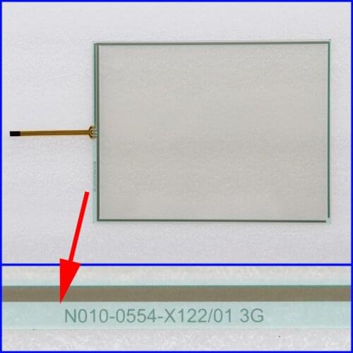 New 10.4 Inch 4 Wire N010-0554-x122-01 Touch Screen Glass