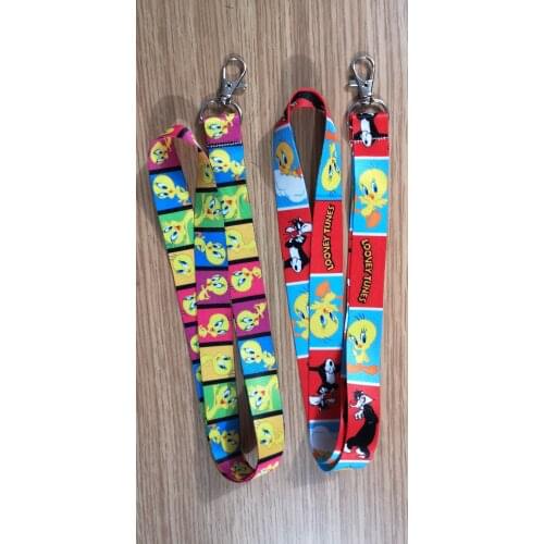 Lot 10pcs/20pcs/50pcs/100pcs bird cats mix lanyard Neck Strap Lanyard Mobile Phone Key Chain ID Badge Key Chains