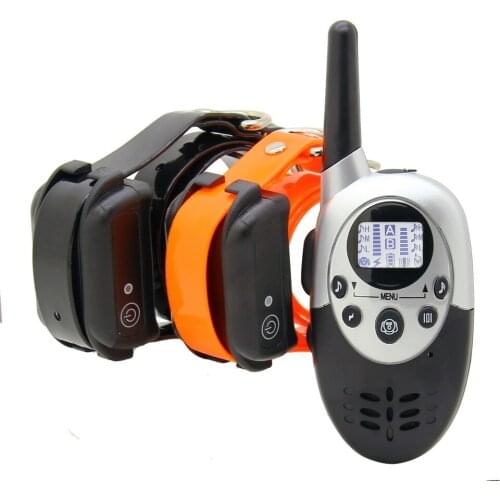 For 2 dogs Rechargeable & Waterproof Training Collar for 1100 Yards Advanced Dog Training Systems