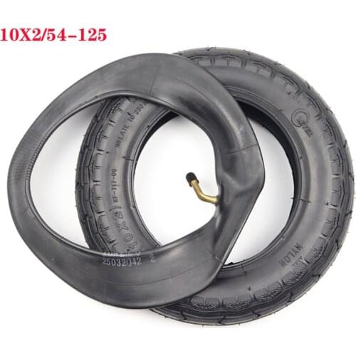 Good quality 10x2 thickened pneumatic inner and outer tire (54-152) 10x2 for electric scooter tire 10 inch