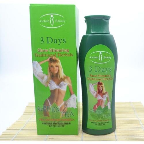 3 days Green Tea slimming products to lose weight and burn fat, anti cellulite, stomach belly leg fat burning cream gel 200ml