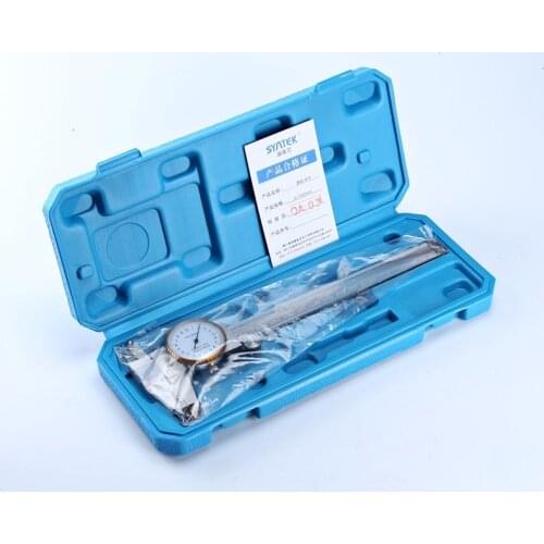 0-150mm Dial Calipers 6 Inch Stainless Steel Dial vernier caliper Shock-proof Vernier Caliper 0.01mm Metric Gauge Measuring Tool