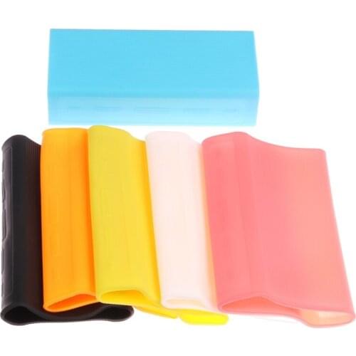 Silicone Protector Case Cover For Xiaomi Power Bank 2 30000 MAh Dual USB Port Skin Shell Sleeve For Power Bank