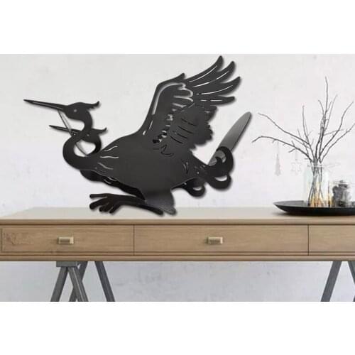 Toilet Paper Roll Holder Bathroom Kitchen Accessories Tissue Storage Stand Rack Cast Iron Roll Storage Crane Bird Shaped