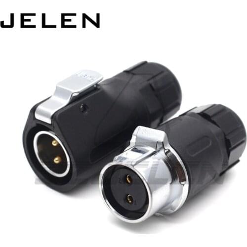 XHE20, IP67 2pin Waterproof conector, IP67 Docking power cable connector male and female, Automotive Connectors