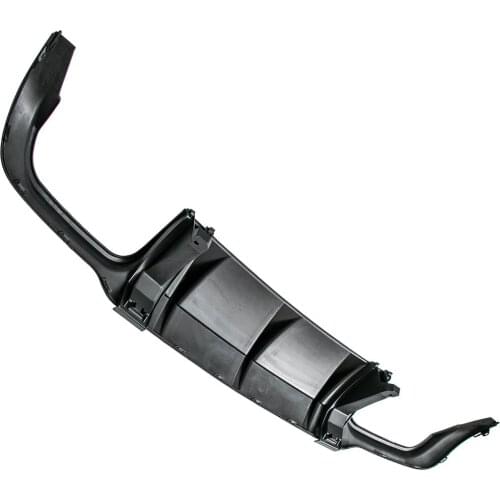 1x Polypropylene Rear Lower Diffuser C63 Style For Benz C-Class 2012-2014 W204 Sedan Sport 2012-15 C204 Coupe Black New