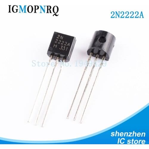 100pcs 2N3904 2N3906 2N4403 2N2907 2N4401 2N2222 PN2222 2N5401 2N5551 TO-92 TO92 transistor
