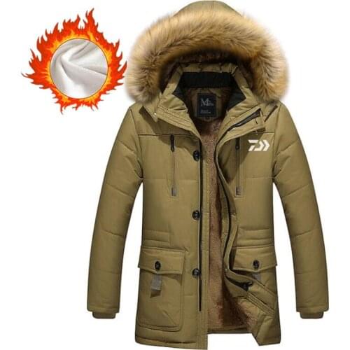 2021 Brand Daiwa Fishing Clothes Men Winter Outdoorwear Hiking Windproof Daiwa New Clothes Multi-function Pocket Fishing Jacket