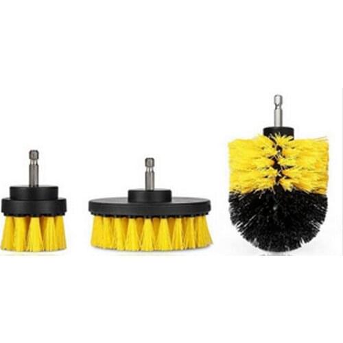 3pcs Electric Cleaning Brush Power Scrubber Brush Set for Bathroom Toilet Drill Brushes Cordless Attachment Kit Cleaning Brush