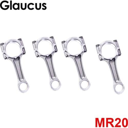 4pcs MR20 MR20DE engine connecting rod for Nissan Serena Bluebird Sylphy X-Trail Qashqai Sentra eana(J32) NV200 2.0L 12100-EN200
