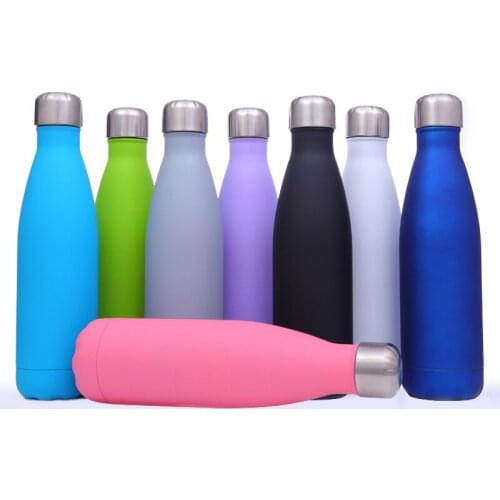 500ML Double-Wall Insulated Vacuum Flask Stainless Steel Water Bottle BPA Free Thermos for Sport Water Bottles