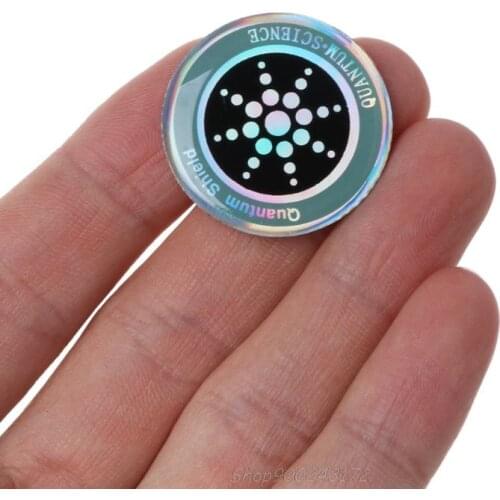 6Pcs Round Quantum Shield Sticker Mobile Phone Stickers For Cell Phone from EMF Fusion Excel Anti Radiation Protection Jy27 20