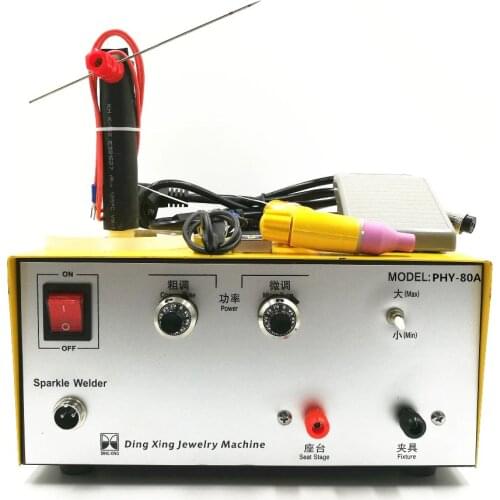 80A Pulse Spot Welding Hand Held Pulse Spot Welder Spot Welding Machine Welding Machine Gold And Silver Jewelry Processing