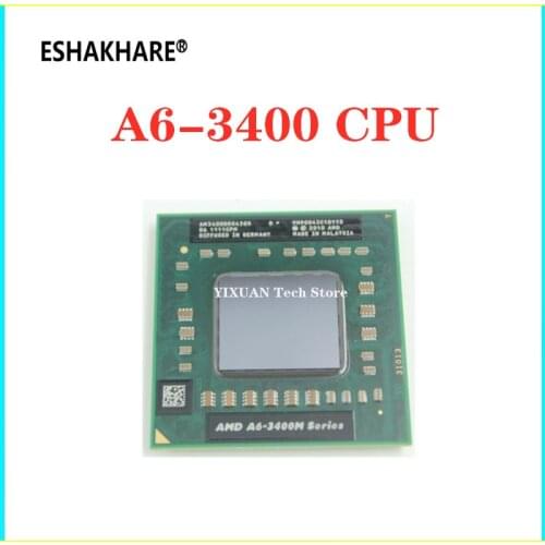 A6-3400M CPU is suitable for K43T K43TK K73T K73TK motherboard LA-7551P LA-7553P motherboard series Single sale CPU 100% test OK