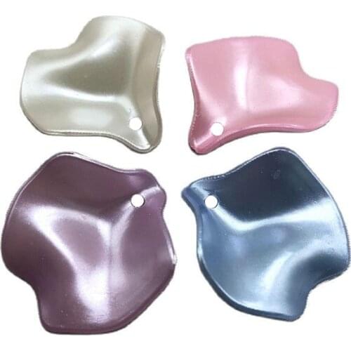 50pcs Acrylic Prtals Charms Pendants DIY Earrings Making Hair Accessories Women Girls Fashion Jewelry Findings Handwork Beads