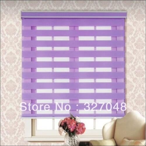Cheap window blinds purple curtains and brown curtains for living room with free shipping