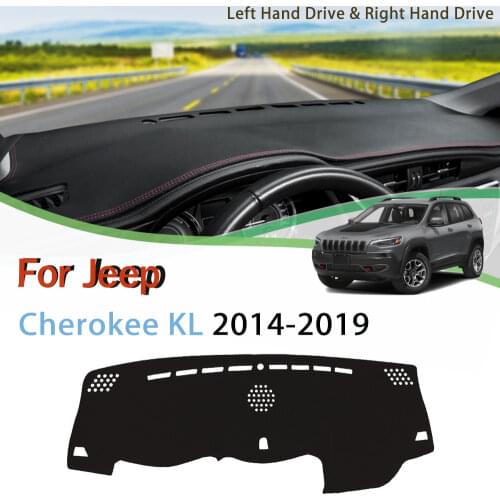 For Jeep Cherokee KL 2014 2015 2016 2017 2018 2019 Anti-Slip Mat Dashboard Cover Pad Sunshade Dashmat Protect Car Accessories