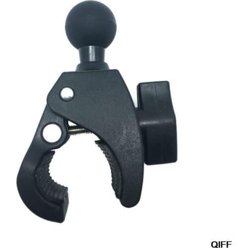 Motorcycle Bicycle Handle Bar Rail Mount with 1 inch Ball Mount for Gopro Action Camera for Ram Mount Handlebar Clamp May06
