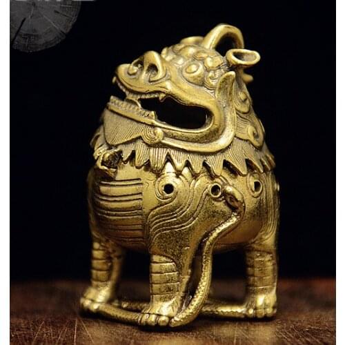 And the gentle shepherd dog sculpture copper sculpture crafts art jewelry ornaments Home Furnishing European Hotel