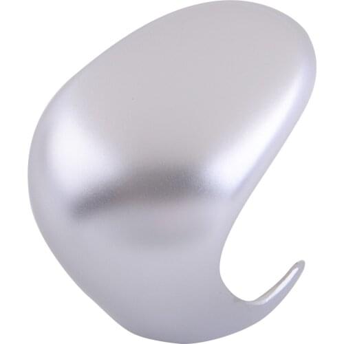 Matt Silver Car Gear Lever Shift Knob Cover Trim Decor Decoration Cap Shell fit for Toyota C-HR CHR 2016 2017 2018 2019