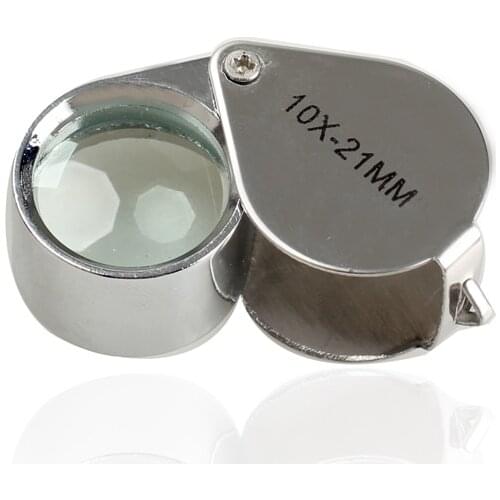 Mini 20X-21 mm Loupe Magnifier Magnifying Triplet Jewelers Eye Glass Jewelry Diamond Magnifying Glass