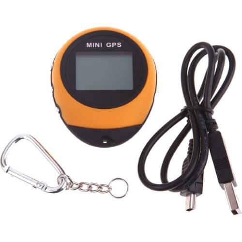 Rechargeable Mini GPS Navigation Locator GPS Receiver Anti-Lost Waterproof Handheld GPS Electronic Compass For Outdoor Travel