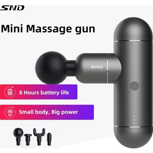 Schneider SND Pocket Mini Massage Gun Muscle Relaxation Massager Neck Fitness Body Shaping Portable Mini Electric Fascia Gun