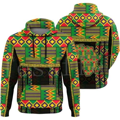 Tessffel County Traditional Africa Native Pattern Kente Harajuku Tracksuit 3DPrint Men/Women Streetwear Zipper Jacket Hoodies 19