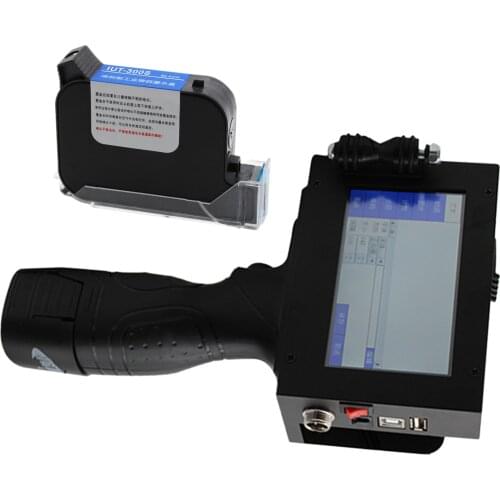 Handheld Inkjet Printer Date Coder Coding Machine QR Code Trademark Logo Label Maker 12.7mm