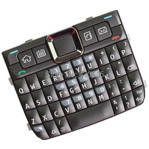 Grey New Housing Home Function Main Keypads Keyboards Buttons Cover For Nokia E71, Free Shipping with tracking