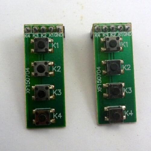 Tb372 2pcs 2.54mm Female Header Pin 4 Button Switch Button Module Kit For Raspberry Pi Fpga Cpld Arm Avr Development Board