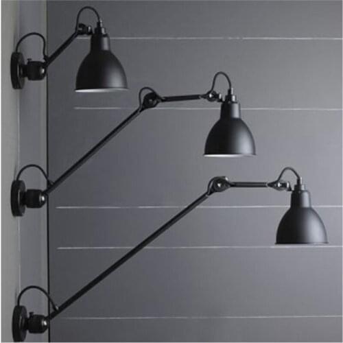 Vintage Wall Light Fixtures for Living Room Wall Lamp Decor Bedroom Lamps Telescopic Sconce Wall Light Indoor Lighting E27 Bulb