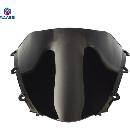 Waase Motorcycle Double Bubble Windscreen Windshield Shield Screen For Honda CBR1000RR CBR 1000 RR 2004 2005 2006 2007