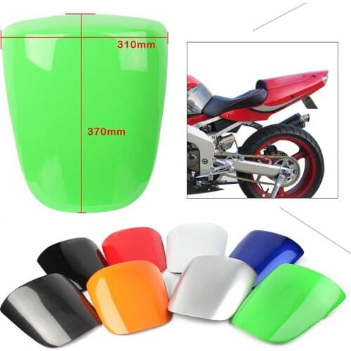 Motorcycle Rear Pillion Passenger Cowl Seat Back Cover Fairing Part For Kawasaki ZX6R 636 2000 2001 2002 / 00 01 02