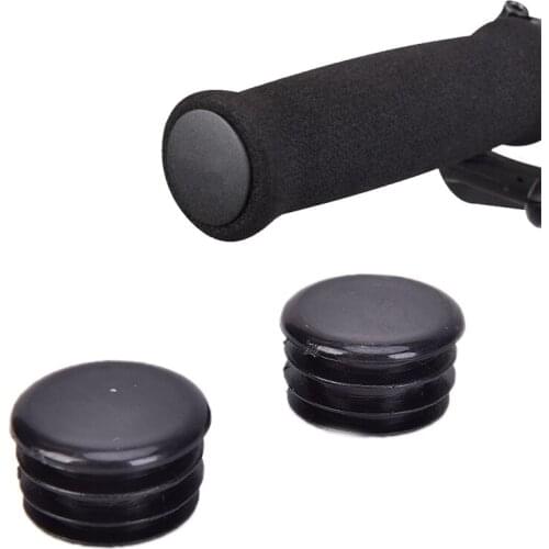 1pair Bicycle Handlebar Plugs Bike Grip Handle Bar End Cap Plastic Mountain Bike Grips Covers for Bicycle Handlebar Accessories