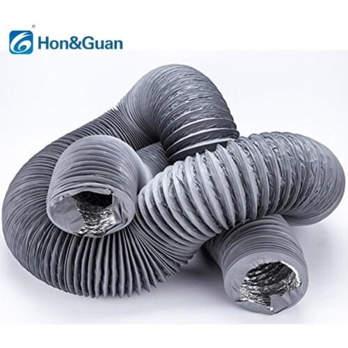 4''~8'' 5m/10m Flexible Aluminium Hose for Inline Ducted Fan Air Exhaust Ducting Ventilation Outlet Kitchen Hood Connecting Vent