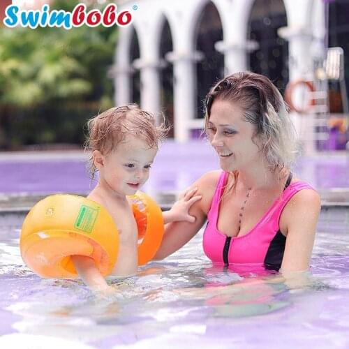Swimming Pool Accessories Inflatable Float Arm Ring Water Toy Childrens Sleeves Kids Armband Circle Trainer Outdoor Water Games