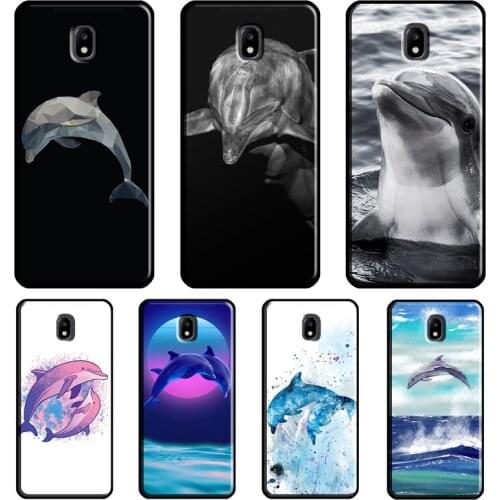 Dolphin For Samsung Galaxy J7 2017 A3 A5 J1 J3 J5 2016 A6 A8 J6 J4 Plus A7 A9 J8 2018 Phone Case