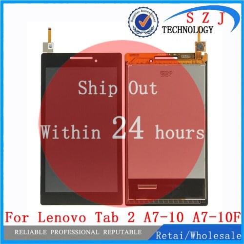 New 7'' inch For Lenovo Tab 2 A7-10 A7-10F LCD Display + Touch Screen Digitizer Assembly Replacements
