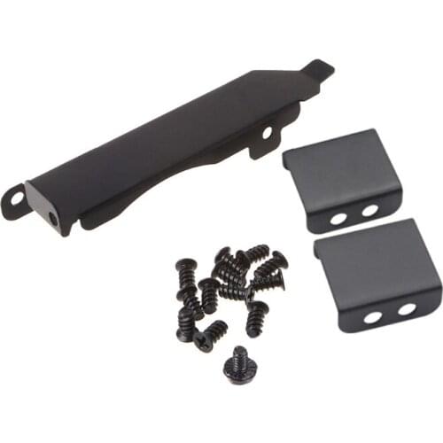 Dual Fan Rack PCI Slot Cover Bracket 80-90mm Video Card Cooling Fan Buckle Black Metal