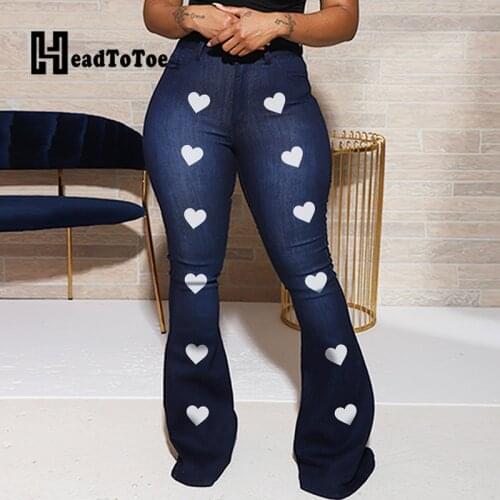 Женские джинсы клеш Headtotoe China At AliExpress